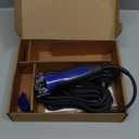 Andis 68520 Excel Professional 5-Speed Detachable Blade Clipper Kit - Animal/Dog Grooming, Rotary Motor, Soft-Grip Anti-Slip Housing, 14-Inch Cord, for All Coats & Breeds, SMC, Blue