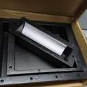 Shower Niche SMC Material 40(20+14+6) X16in Niche for Shower Wall Shower Niches Ready for Tile Shower Niche Shelf Black, Large
