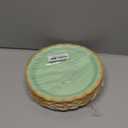 48 Pcs Sage Green Scalloped Party Paper Plates Disposable, 9" Cute Sage Green Dinner Baby Bridal Shower Dessert Birthday Paper Plate for Baby Shower Wedding Party Supplies