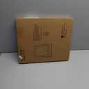 FENNIO Vanity Mirror with Lights - 15"x12.6" LED Lighted Makeup Mirror, Large Makeup Mirror with Lights, Touch Screen with 3-Color Lighting, Dimmable, for Vanity Desk Tabletop, Bedroom Gold