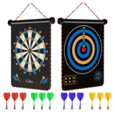 Gitus Magnetic Dart Board Indoor Outdoor Games for Kids with 12 Darts, Gifts for Teenage Boys Teen Boy Gift Ideas Gifts for Boys 8 9 10 11 12 13 14 Years Old Game Room Decor