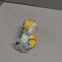 PHOEPET 5 Feet Dog Leash - Dual-Side Reflective - Soft Padded Handle - Fit for Walking, Training or Exploring Hiking, Camping (Yellow + Baby Purple Base) (L(Width: 1"))