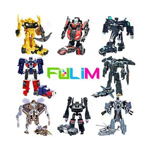8 Pcs Mini Car Robot Toys, 3.5-inch Small Hero Action Figures, Birthday Favors Toys for Kids Age 5 and up.