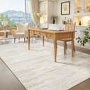 Area Rug 6x9 Living Room Rugs: Washable Modern Rug Non-Slip Soft Rugs Stain Resistant Printed Rug Indoor Carpet for Bedroom Kitchen Dining Room Nursery Home(Beige, 6'x9')