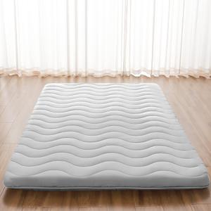 Japanese Floor Mattress, 100% High Density Comfortable Foam, 4" Thicken Foldable Mattress Tatami Mat Sleeping Pad, Ideal for Comfort and Support, Kids Floor Lounger Pillow Bed Sofa (Queen (Queen( 80 x 60 ), Grey)