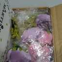 MARTINE MALL 2 Packs Peonies Artificial Flowers, Dark Pinkish-Purple Artificial Peonies, Silk Peonies Flowers Fake Peonies Artificial Flowers Peonies Bouquet for Centerpiece Table Wedding Home Decor