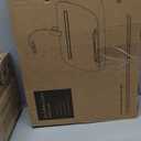 Reading Book Pillow Stand with 3-Color Adjustable Light, Hands-Free Book Holder for Bed or Lap, Wooden Surface, AAA Batteries Required