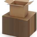 ZBEIVAN Shipping Boxes Mailers 4x4x3 inches Corrugated Cardboard Small Packing Kraft Moving Mailing Box, Pack of 40