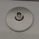 High Pressure Shower Head - Anti-Clogging Silicone Nozzles 2.5 GPM Removable Restrictor - Easy to Clean and Install - Includes Plumbers Tape - 6 inch - (Brushed Nickel 2.5GPM)