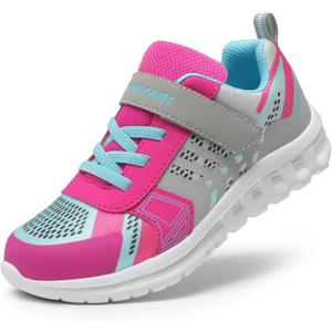 DREAM PAIRS Girls Boys Shoes Kids Tennis EZ-Ons Quicksteps School Sneakers Breathable Running Athletic Shoes Kids Size 13