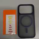 TORRAS Magnetic Shockproof for iPhone 17 Pro Case, Camera Control, Fit for MagSafe, Military-Grade Protection, Translucent Slim Case for iPhone 17 Pro Phone Case Anti-Fingerprint, Deep Blue