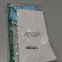 JEMYGINS Formal Necktie Solid Color Tie and Pocket Square with Tie Clip Lapel Pin Sets for Men 4PCS (Turquoise)