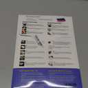 Printers Jack Iron-On Heat Transfer Paper Dark & Light Bundle, 10 for Dark Fabric + 10 for Light Fabric, 8.5"x11.7" T-Shirt Transfer Paper for Inkjet Printer Wash Durable, Long Lasting Transfer