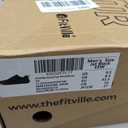 FitVille Diabetic Shoes for Men Extra Wide Width, Swollen Feet Shoes for Diabetics Pain Relief(Black, XX-Wide 9.5)