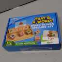 BenBen Spelling Games with Flash Cards, 112 Words, Montessori Toys for 3 4 5 6 Years Old Kids, Wooden Matching Letters Games, CVC Word Educational Learning Toys, Gift for Preschool Kindergarten