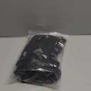 Golf Driver Head Covers 3-Pack for Men & Women - Premium PU Leather with Elephant Embroidery, Double Elastic Band (Driver/Fairway/Hybrid), Waterproof & Durable - White Grey or Black Grey