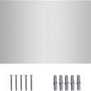 ONEEON Stainless Steel Backsplash Back, 36 x 24 Inch Range Hood Stove