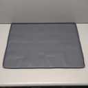 Dryer Top Protector Mat - Silicone Dryer Cover for The Top - 25" x 19" Waterproof Non-Slip Washable - Top Cover Pad for Kitchen Laundry 1 Piece Dark Gray