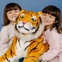 Melissa & Doug Giant Tiger - Lifelike Stuffed Animal (Over 5 feet Long)