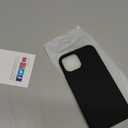 JETech Silicone Case for iPhone 13 mini 5.4-Inch, Silky-Soft Touch Full-Body Protective Phone Case, Shockproof Cover with Microfiber Lining (Black)