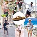 Mens Flip Flops Thong Sandals Lightweight Comfortable Summer Beach Slides Soft Cushion Footbed Open Toe Slippers for Pool Showers Dorms Water Friendly Indoor and Outdoor (XL)