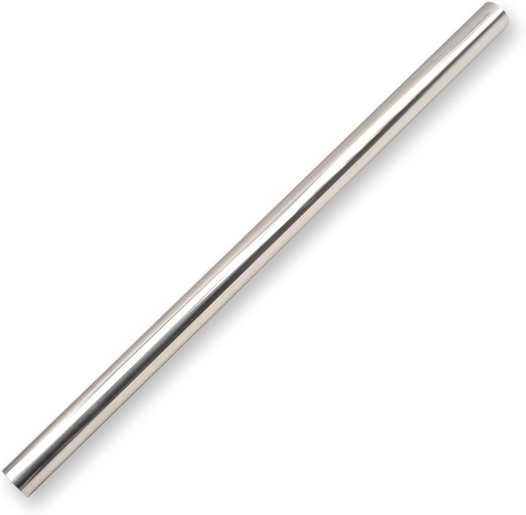 3 Inch Straight DIY Custom Mandrel Exhaust Pipe Tube Pipe, 40 Inch Length, 3'' OD Mandrel Straight Pipe, T304 Stainless Steel, Universal Fitment - 1PC