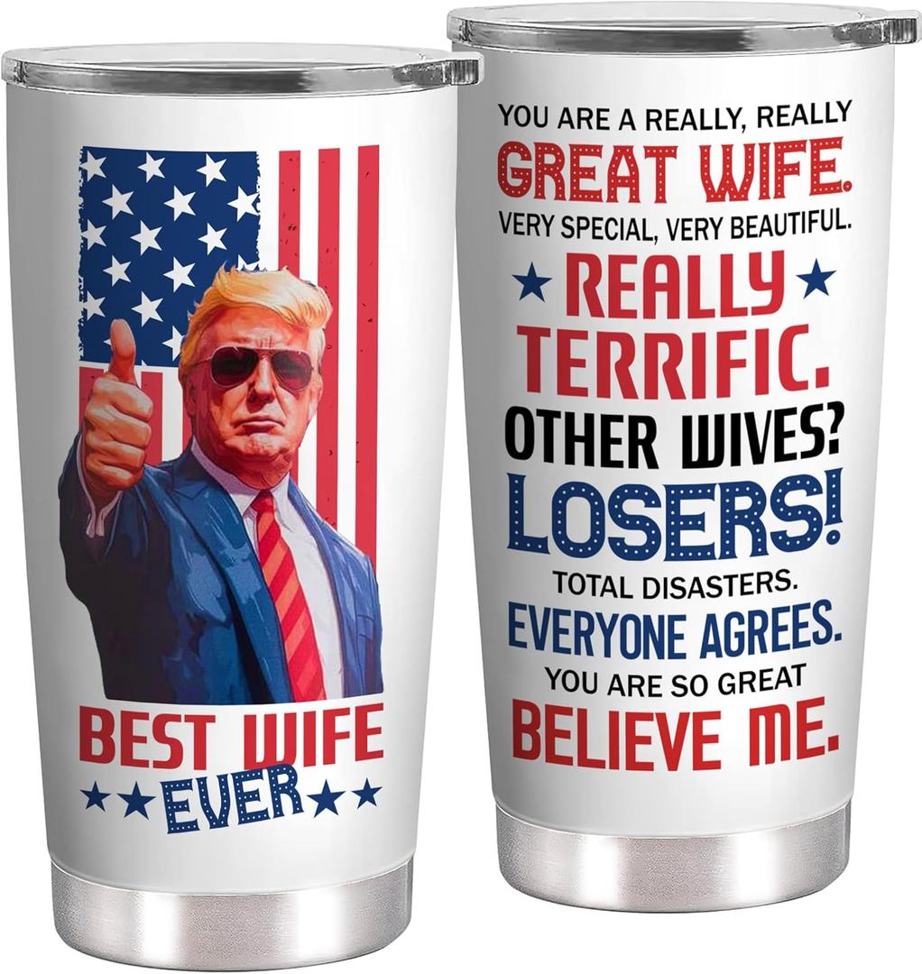 Gifts for Wife from Husband - Wedding Anniversary for Women, Mothers Day, Christmas, Anniversary Birthday Gifts Ideas for Wife - Romantic Love Gift for Her - 20 oz Stainless Steel Tumbler