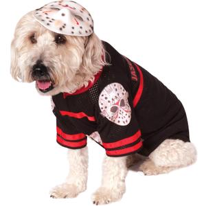 Friday the 13th: Jason Voorhees Pet Costume for For Dogs or Cats by Rubies, XL
