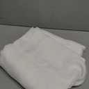 Two White Curtains 52"W x 64"L