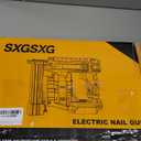 Brad Nailer for Dw 20V Battery,2 in 1 Nail Gun & Staple Gun with 1000 Nails &1000 Staples,18 Gauge Nail Gun for Wood CarpentryBattery Not Included (Yellow)