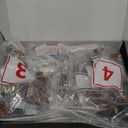 Wood Cabin Building Set with Light, 2570 PCS Wooden Forest House Mini Building Block Toy with Waterwheel Pond Animals, Big House Construction Model for Adults Teens Kids Boys Girls 10-12+