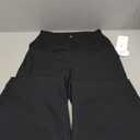 Yogalicious Womens High Waisted Flare Legging Squat Proof Yoga Bootcut Wide Leg Crossover Pant (Small, Black 29")