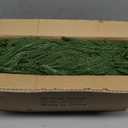 9ft Artificial Christmas Garland with Lights, Real Touch Norfolk Pine Garland - Pine Garlands, Prelit Green Christmas Garland for Mantle, Table, Fireplace, Indoor, Outdoor Christmas Decorations