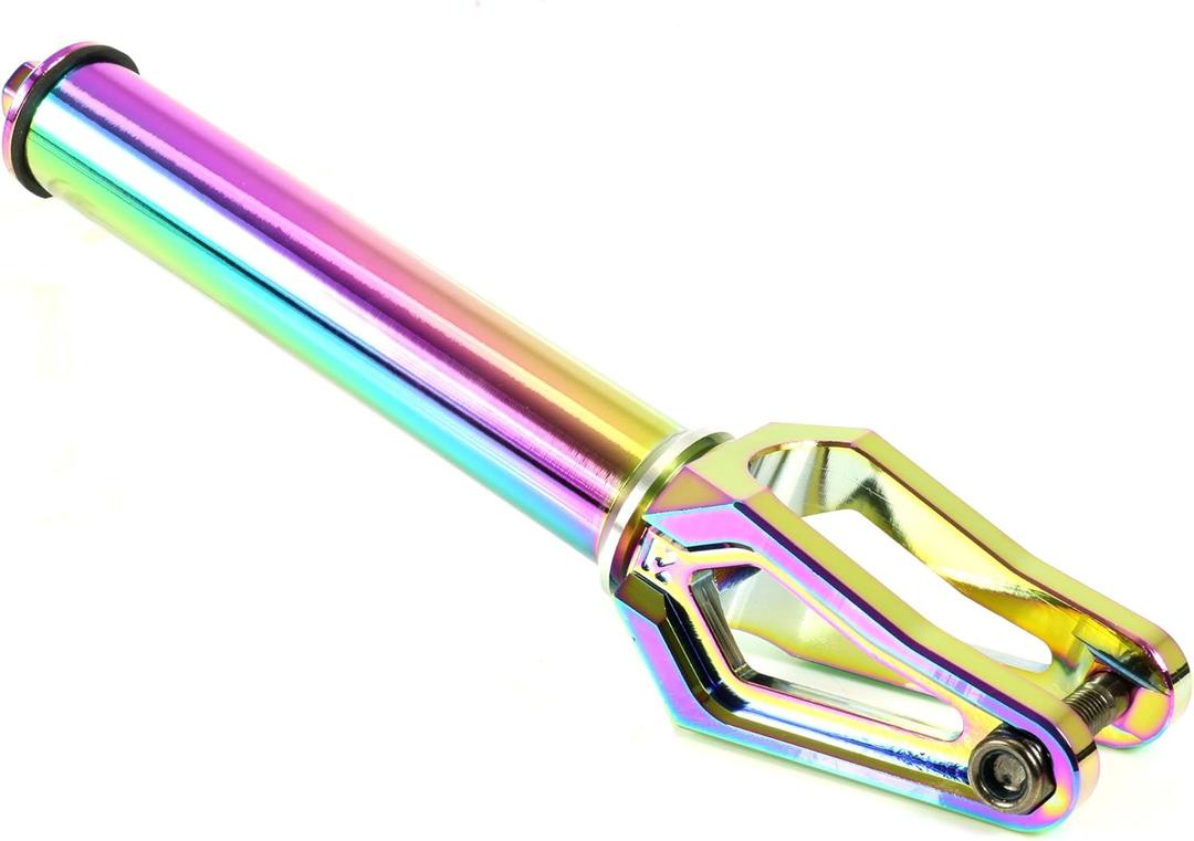 ROOT INDUSTRIES AIR Fork HIC/SCS and IHC - Pro Scooter Fork - Scooter Forks for 100-120mm Scooter Wheels - Fits Most Setups Durable, Sleek, Lightweight Design - Scooter for Kids/Scooter for Adults (Rocket Fuel)
