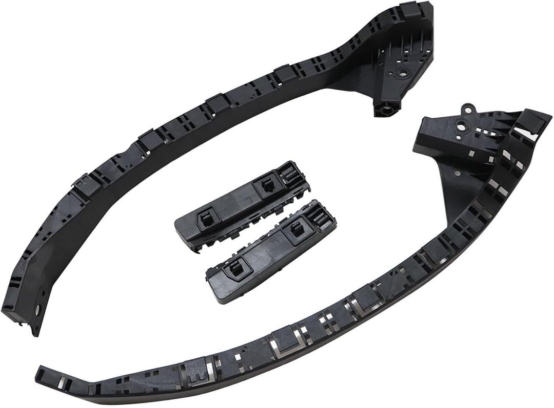 XQSMWF 4Pcs Front Bumper Headlight Retainer Bracket Mount Support Kit, Fit for Acura TSX 2009 2010 2011 2012 2013 2014, Left and Right Side # 71140-TL0-G01 71190-TL0-G01 71198-TL0-G00 71193-TL0-G00