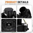 A249 Blower Motor for Lennox Draft Inducer 702112686 702113118 702113212 103618-03 103618-01 Replacement for Fasco A249 Motor 115V 3200 RPM, HVAC Furnace
