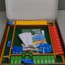 Large Shut The Box Game Wooden for 4 Players - Math Games -Family Games for Kids and Adults - 14-inch Close The Box Game 12 Numbers - Family Board Games