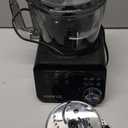 COOKLEE Food Processor, 600 Watts, 6 Functions Electric Vegetable Chopper for Chopping, Mincing, Dicing, Shredding, Slicing, Purees & Dough with 12cup Processor Bowl, Food Chute & Pusher, Black