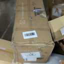 9 ft. Pre-Lit Snowy Artificial Christmas Tree Hinged Tree 11 Flash Modes with 780 Multi-Color Lights