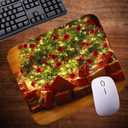 Merry Christmas Holiday Season Mouse Pad Mat Mousepad for Desk Computer Laptop PC Gaming Home or Office Gift (Christmas Tree MP123)