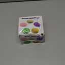 Dumpling Squishy, Mystery Squishy Dumpling Box, Fidget Toys Adults & Teens, Easter Basket Stuffers, Stocking Stuffers, Sensory Stress Ball Squeeze Toys for Stress Relief (White)