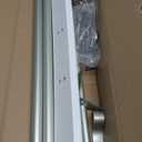 Silver Decorative Crystal Curtain Rods 2 Pack:Heavy Duty Adjustable Window Curtains Rods for Living Room Bedroom,Nickel Modern Acrylic Drapery Rods Set with Clear Bling Diamond Finials,18-45"