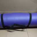 CAP Barbell 1/2-Inch High Density Exercise Yoga Mat with Strap | Multiple Options