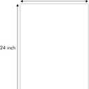 Golden State Art, 18x24 White Backing Board, Backer Boards for Frame, Picture (10 Pack)