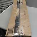 BAYYA Extra Wide Stainless Steel Contact Paper for Appliances 48"x157" Stainless Steel Vinyl Wrap Silver Metallic Wallpaper Peel Stick Kitchen Oil Proof Waterproof Sticker Aluminum Foil Wallpaper