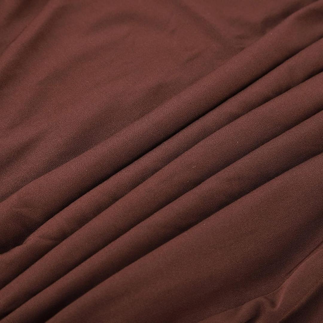 Naroote Couch Cover, Sectional Couch Covers Couch Covers Sofa Slipcovers Sofa Cover for Home Sofa (Brown)
