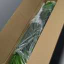 Artificial Palm Tree 4FT, Suntee Fake Tree with White Tall Planter 2 Pack, Faux Tropical Areca Floor Plant in Pot, Artificial Silk Plant for Home Office Living Room Decor Indoor