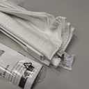 UNISHADES No Drill Cordless Roman Shades, Room Darkening, 35×48 in White