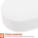 Unomor 2Pcs Heart-Shaped Foam Cake Dummies Set 5.90In Lightweight Cake Models for Wedding Birthday and Party Decoration Practice