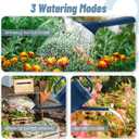 2 Gallon Watering Can, Outdoor Watering Can for Plants, Garden Water Can with Removable Long Spout and Stainless Steel Sprinkler Head, Large Water Can for Greenhouse (Dark Blue, 2 Gallon)